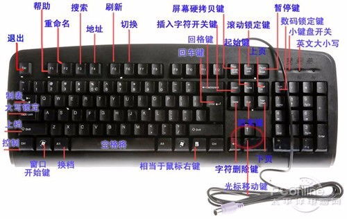 详细解读电脑键盘示意图键位及功能:全面了解键盘上的每个按键位置和作用 详细解读电脑键盘示意图键位及功能:全面了解键盘上的每个按键位置和作用