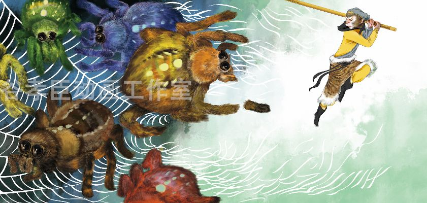 (西游记绘画作品)探秘笔绘西游官方网站入口：揭秘西游记原创手绘插画世界