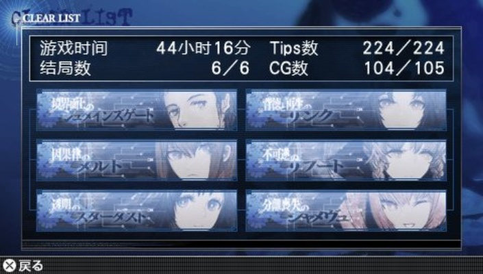 (命运石之门时间线数字)命运石之门PSP文件：探索时间旅行之谜，解锁多重结局与神秘线索